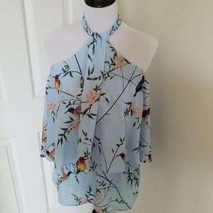 🌺 NY&Co floral halter top